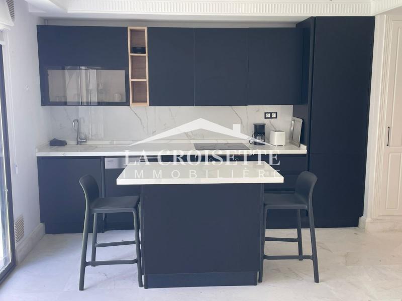 Appartement meublé S+1 avec jardin à La Marsa